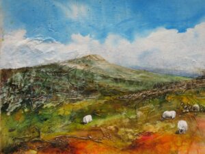 Sharp Tor Bodmin Moor by Jackie Lowman